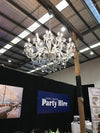 LED 8 Lamp Chandelier Small