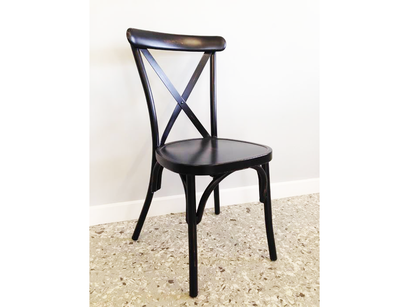 Premium Cross Back Rustic Chair